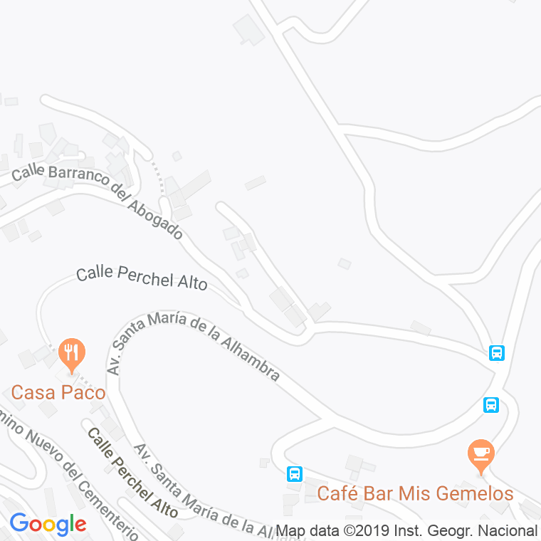 Código Postal calle Carmen De Fosos en Granada