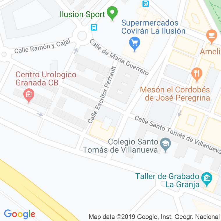 Código Postal calle Alamillos, plaza en Granada