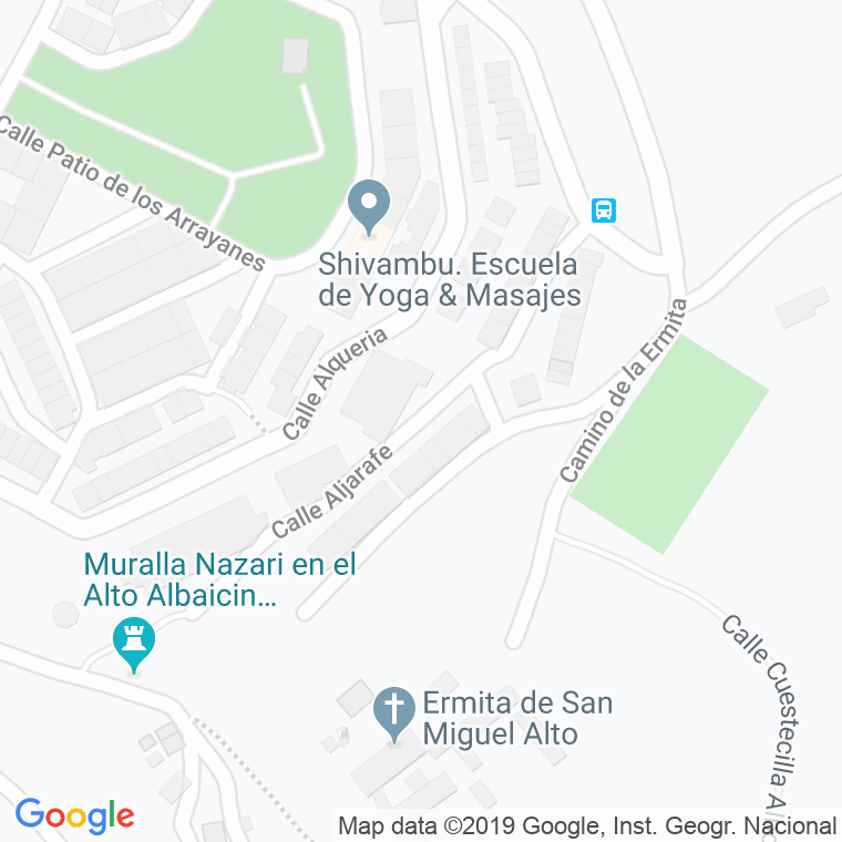 Código Postal calle Aljarafe en Granada