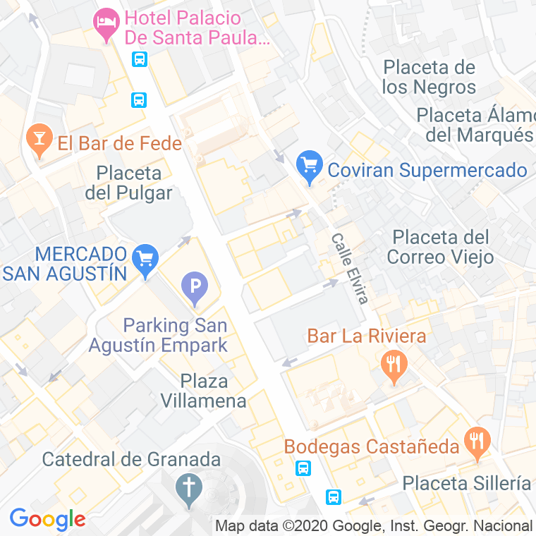 Código Postal calle Buen Rostro en Granada