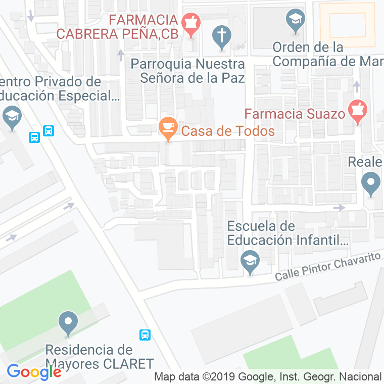 Código Postal calle Jacinto Molina Mendoza en Granada