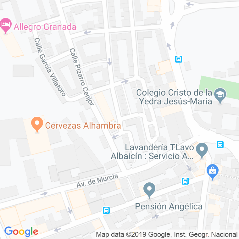 Código Postal calle Abanilla en Granada