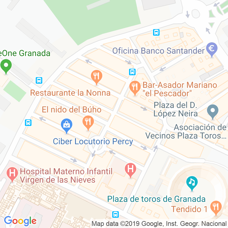 Código Postal calle Doctor Fernando Escobar en Granada