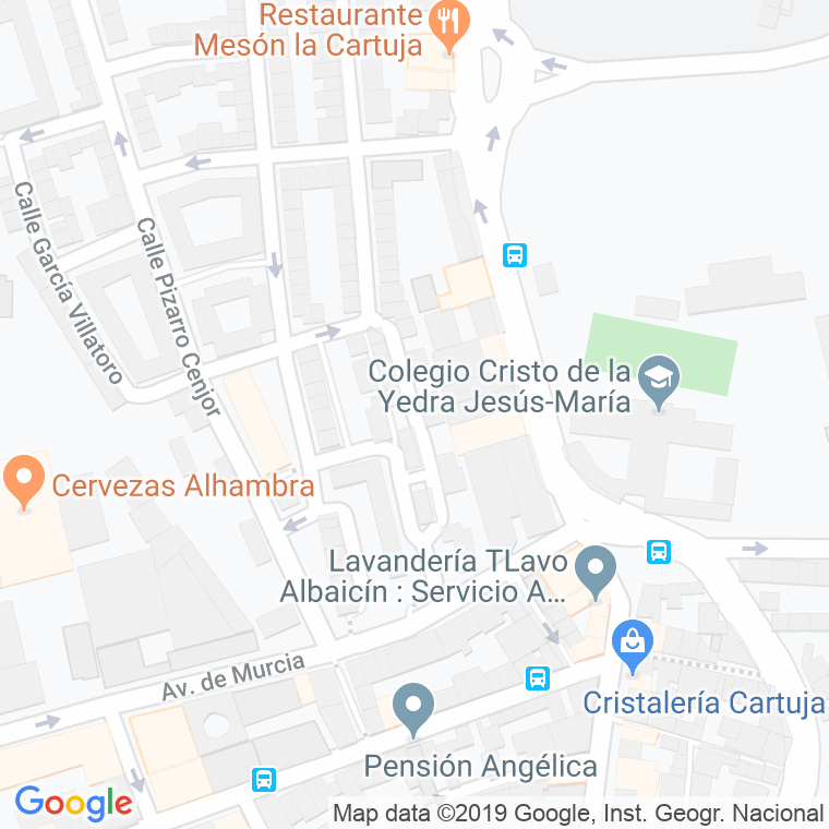 Código Postal calle Totana en Granada