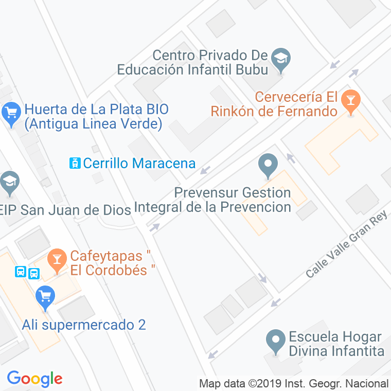 Código Postal calle Calera, La en Granada