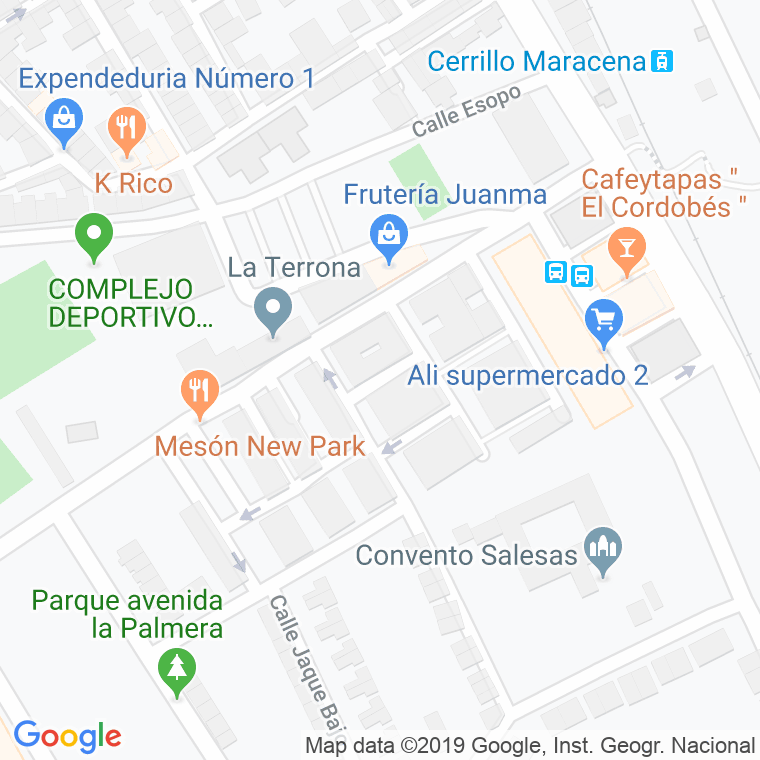 Código Postal calle Hipocrates en Granada