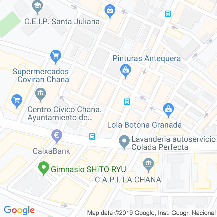 Código Postal calle Castaño en Granada