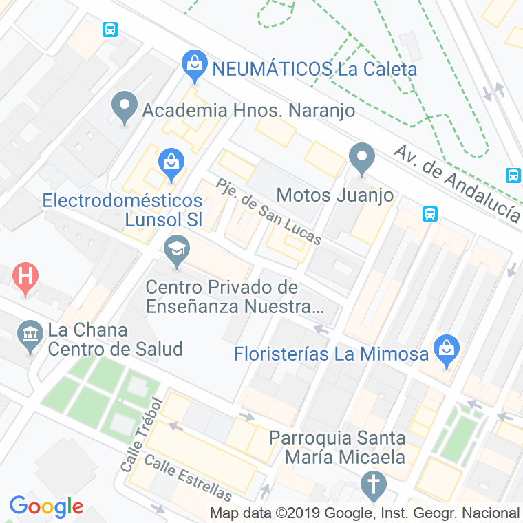Código Postal calle Libra en Granada