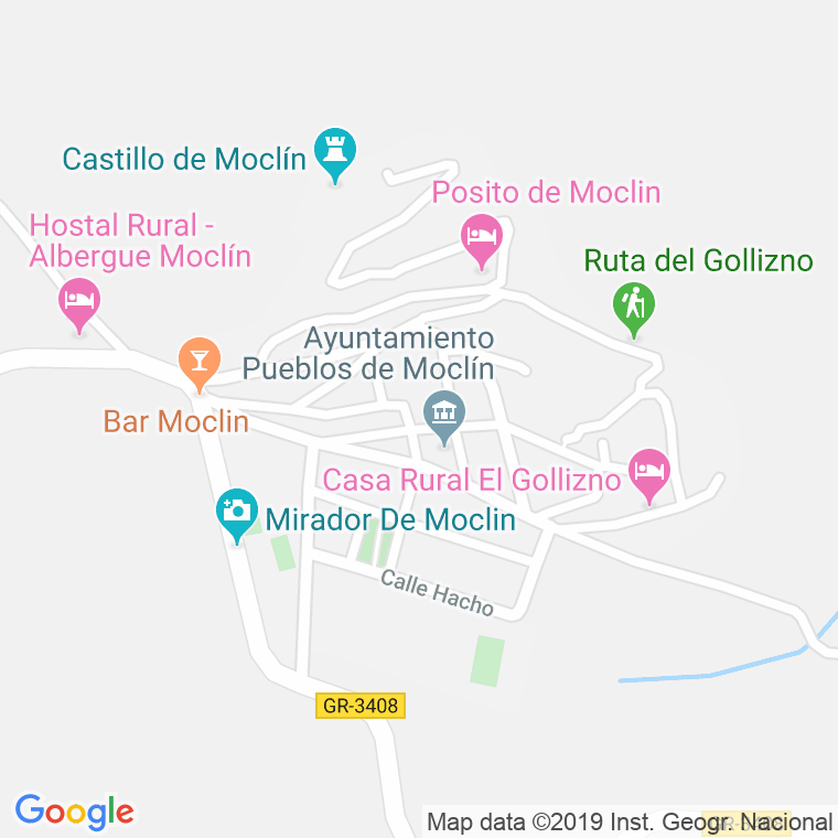 Código Postal de Moclin en Granada