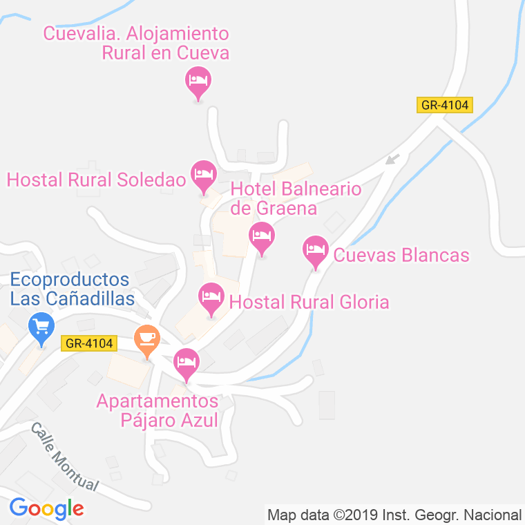 Código Postal de Graena (Balneario) en Granada