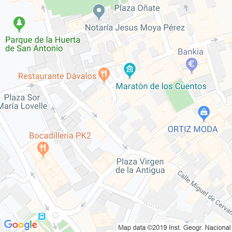 Código Postal calle Alvarfañez De Minaya, travesia en Guadalajara