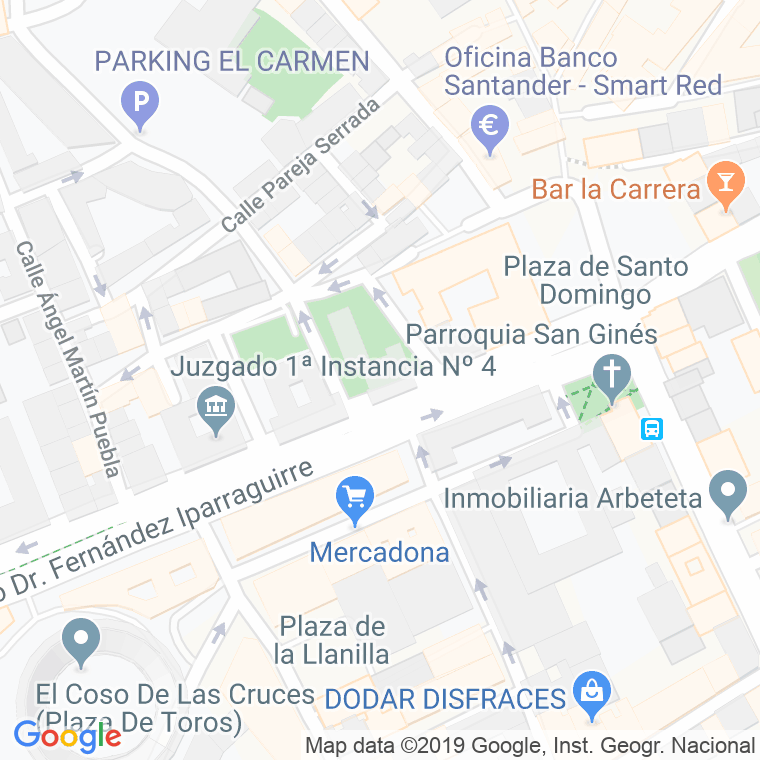 Código Postal calle Hospital en Guadalajara