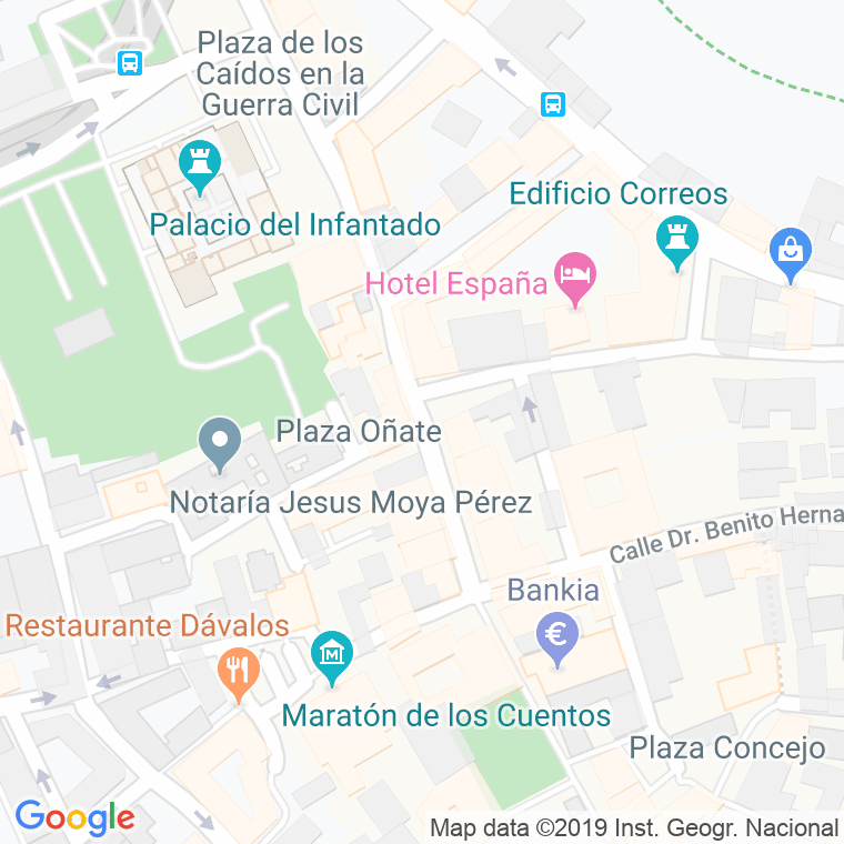 Código Postal calle Miguel Fluiters en Guadalajara