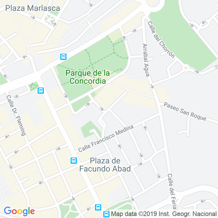 Código Postal calle San Roque, travesia en Guadalajara