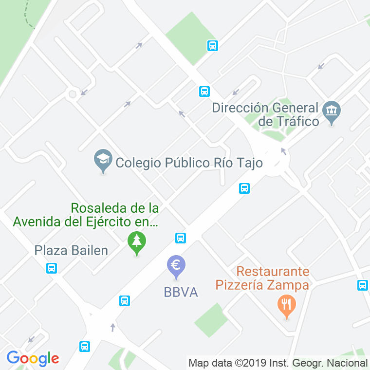Código Postal calle Angel Maria De Lera, pasaje en Guadalajara