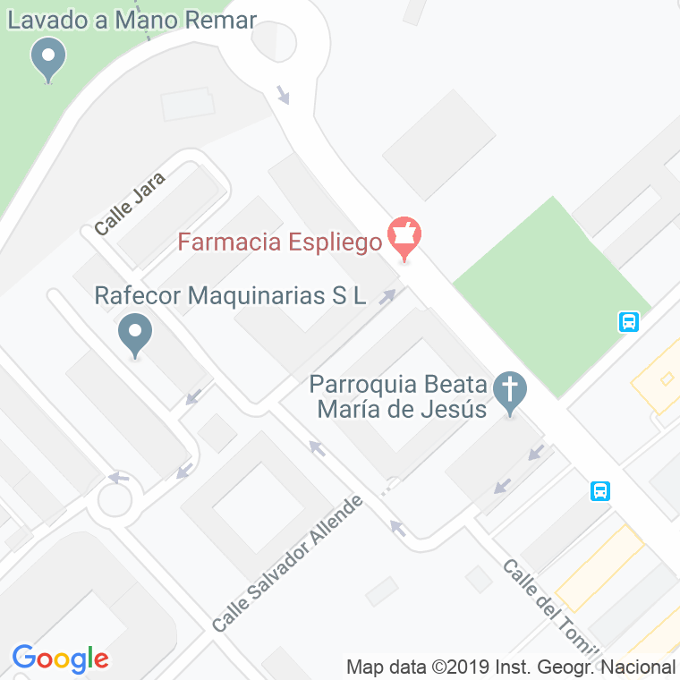Código Postal calle Espliego en Guadalajara