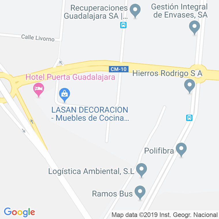 Código Postal calle Nitra en Guadalajara