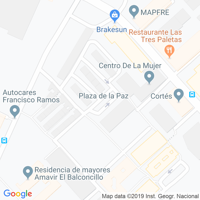 Código Postal calle Paz, plaza en Guadalajara