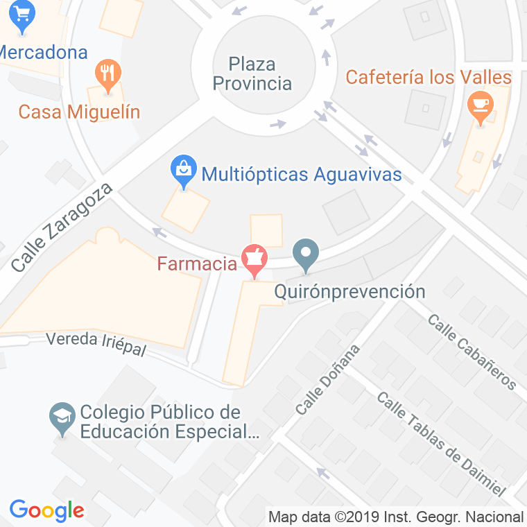 Código Postal calle Alcarria en Guadalajara