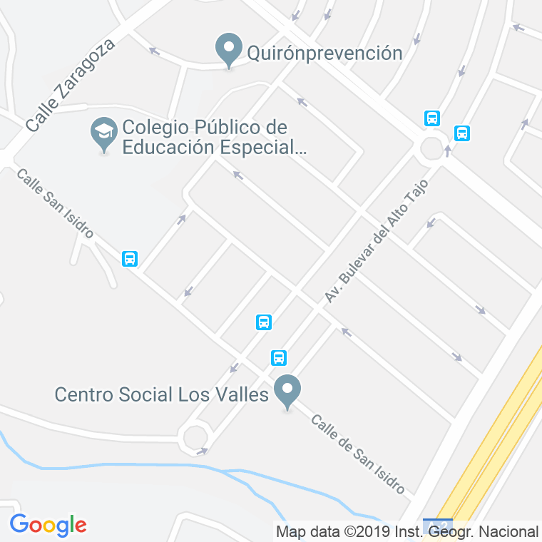 Código Postal calle Caldera De Taburiente en Guadalajara