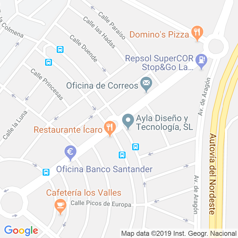 Código Postal calle Francia, avenida en Guadalajara