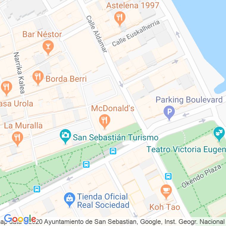 Código Postal calle Brecha en Donostia-San Sebastian