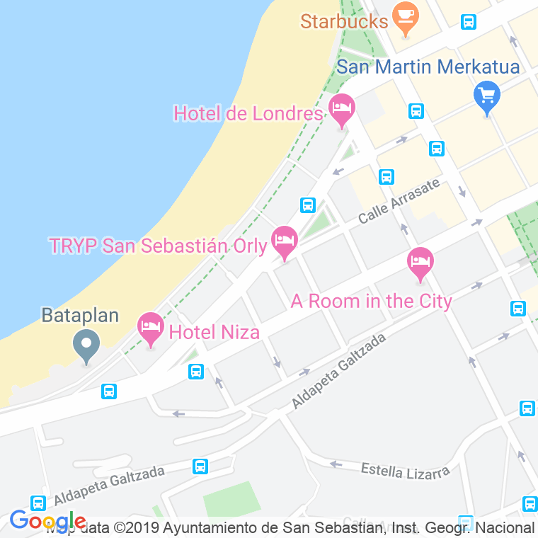 Código Postal calle Blas De Lezo en Donostia-San Sebastian