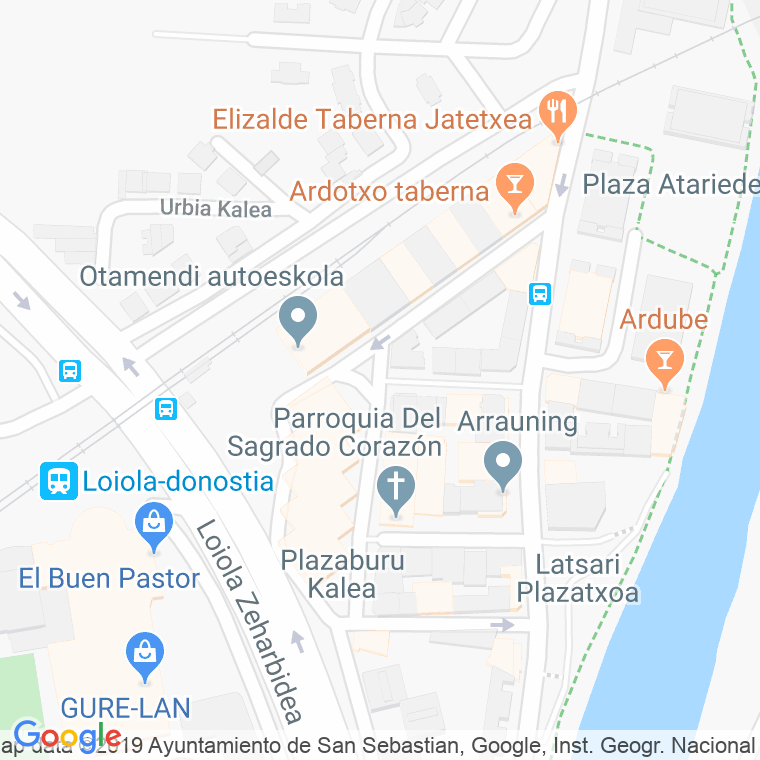 Código Postal calle Igueltegui en Donostia-San Sebastian