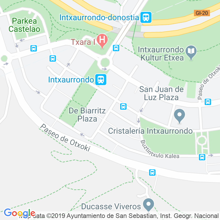 Código Postal calle Castilla en Donostia-San Sebastian