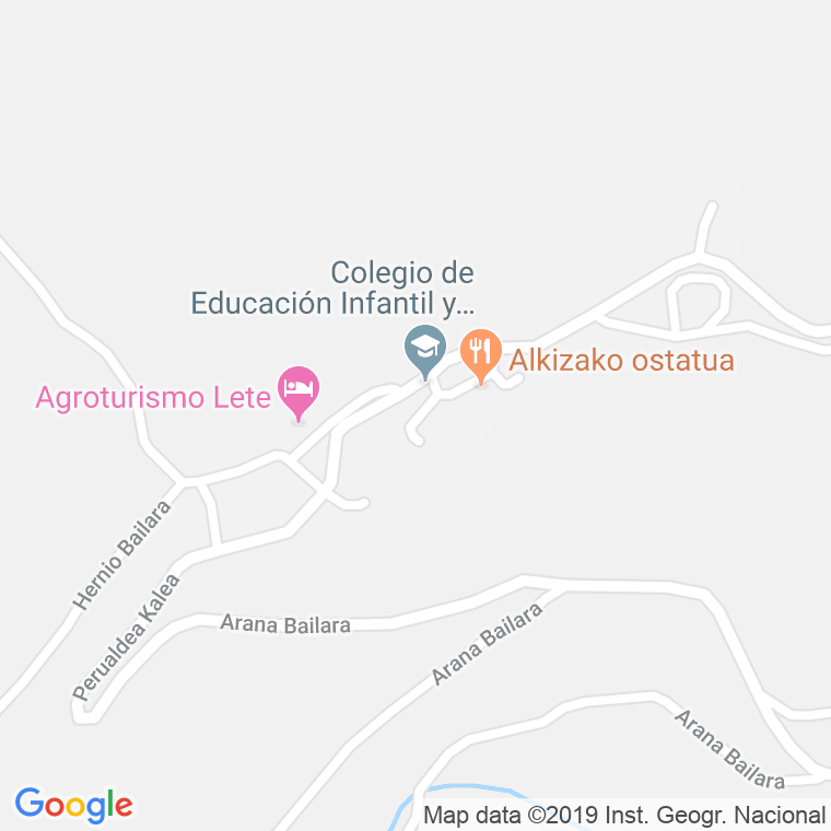 Código Postal de Alkiza en Guipuzcoa
