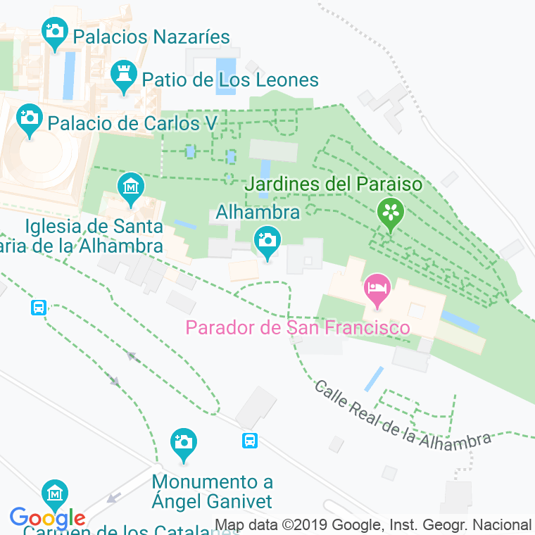 Código Postal calle Alhambra, De La, plaza en Huelva