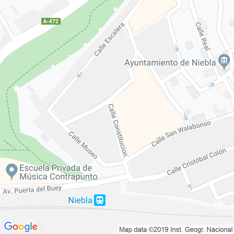 Código Postal calle Manuel Maria Carrasco en Huelva