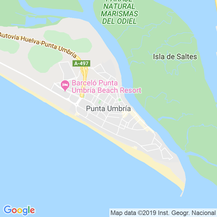 Código Postal de Punta Umbria en Huelva