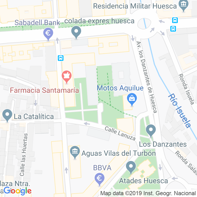 Código Postal calle Almeriz, pasaje en Huesca