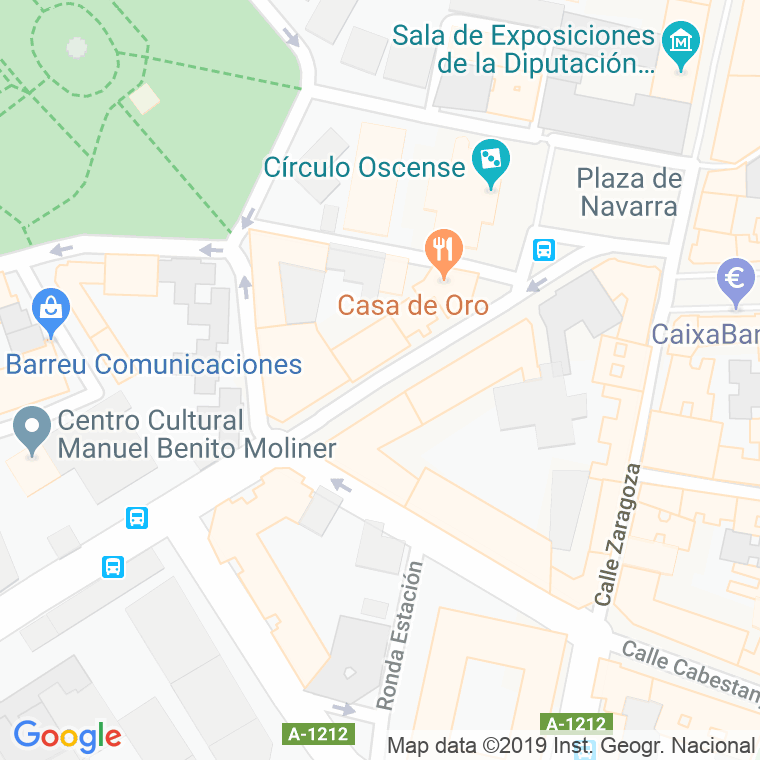 Código Postal calle Alcoraz en Huesca
