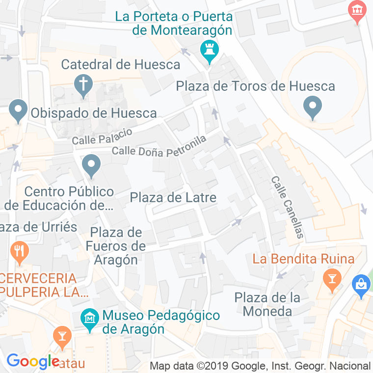 Código Postal calle Templarios en Huesca