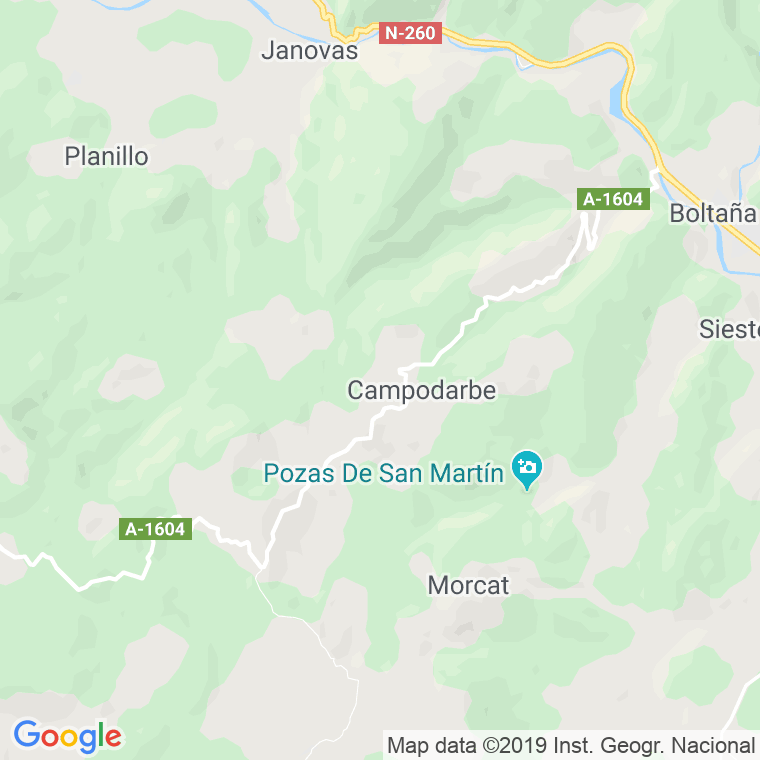 Código Postal de Valle, La en Huesca