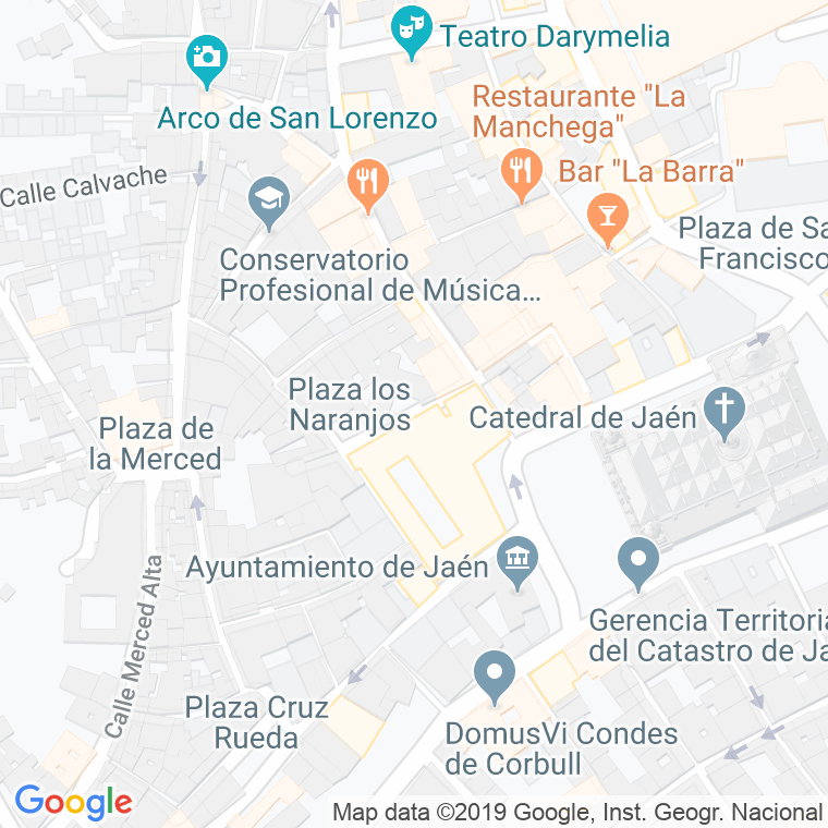 Código Postal calle Colegio en Jaén