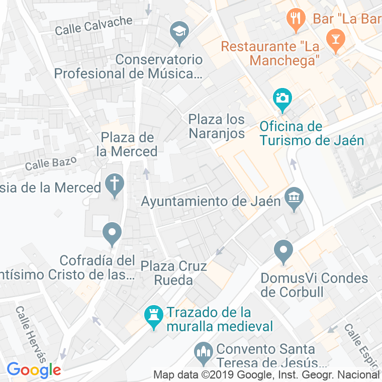 Código Postal calle Joaquin Costa en Jaén