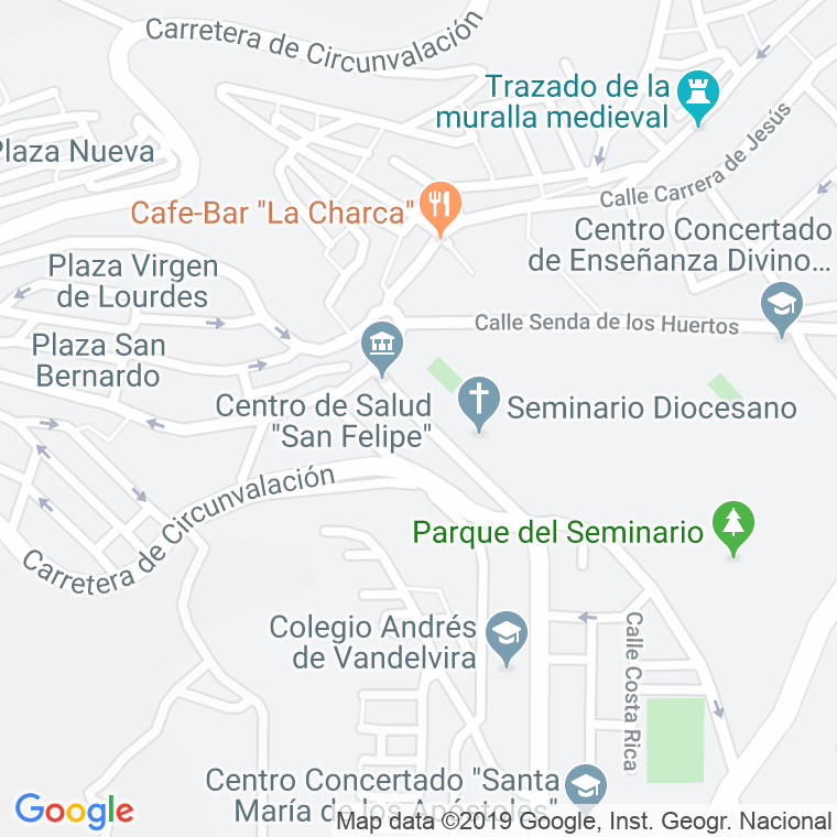Código Postal calle Juan Montilla en Jaén