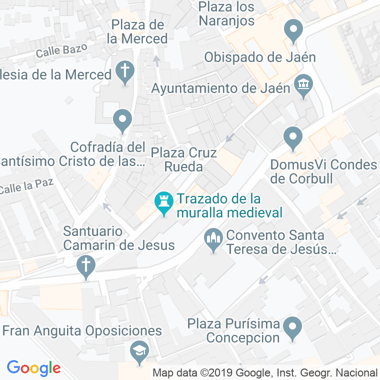 Código Postal calle Lola Torres, plaza en Jaén