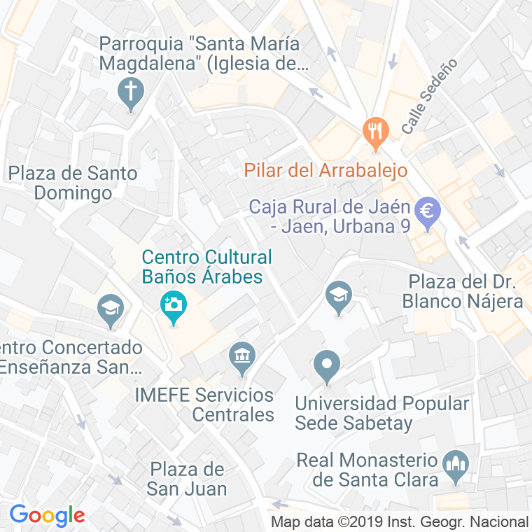 Código Postal calle Alguacil en Jaén