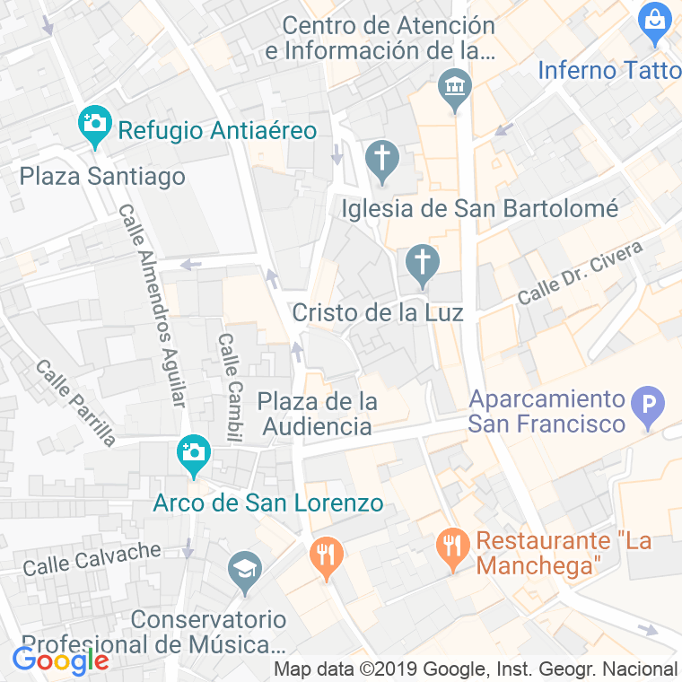Código Postal calle Doctor Garcia Anguita en Jaén