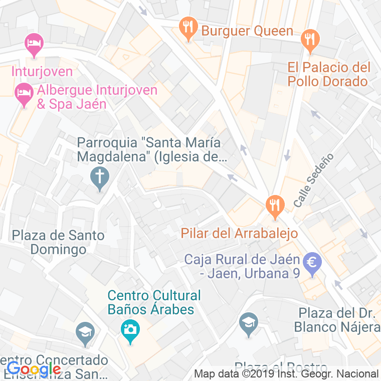 Código Postal calle Fernando Iv en Jaén
