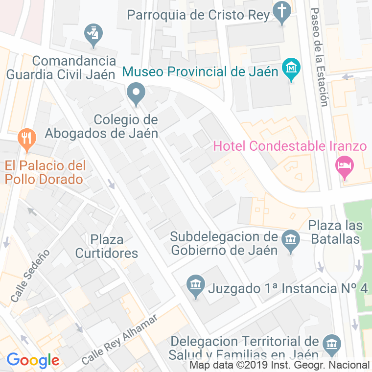 Código Postal calle Carmelo Torres en Jaén