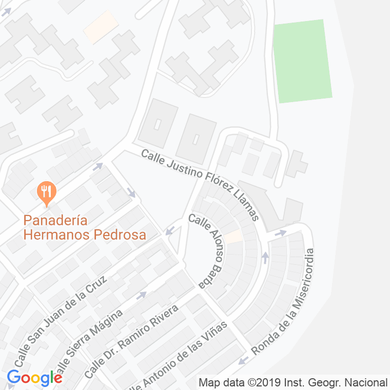 Código Postal calle Eufrasio Lopez Rojas en Jaén