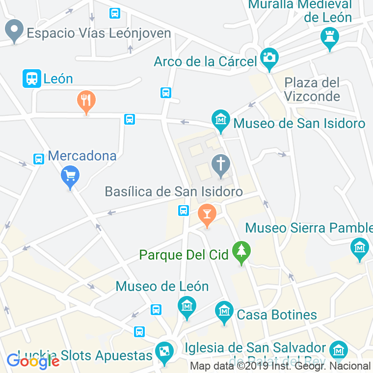 Código Postal calle Ramon Y Cajal en León
