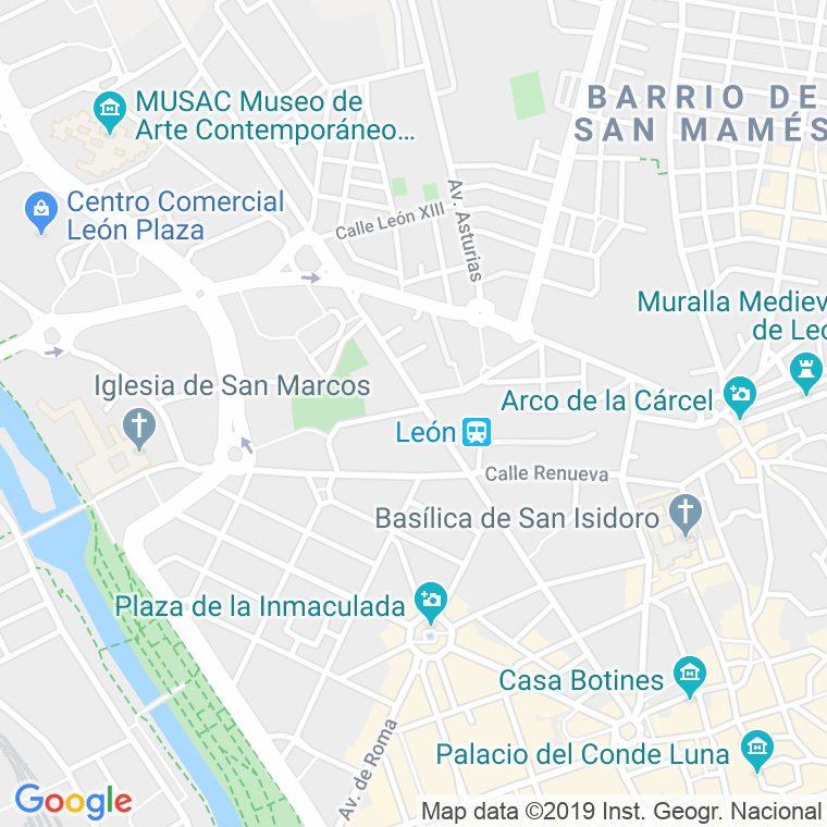 Código Postal calle Torre, La en León