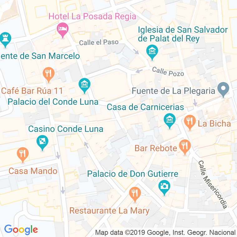 Código Postal calle Conde Rebolledo en León