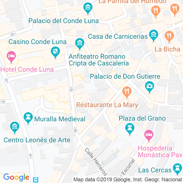 Código Postal calle Plata en León